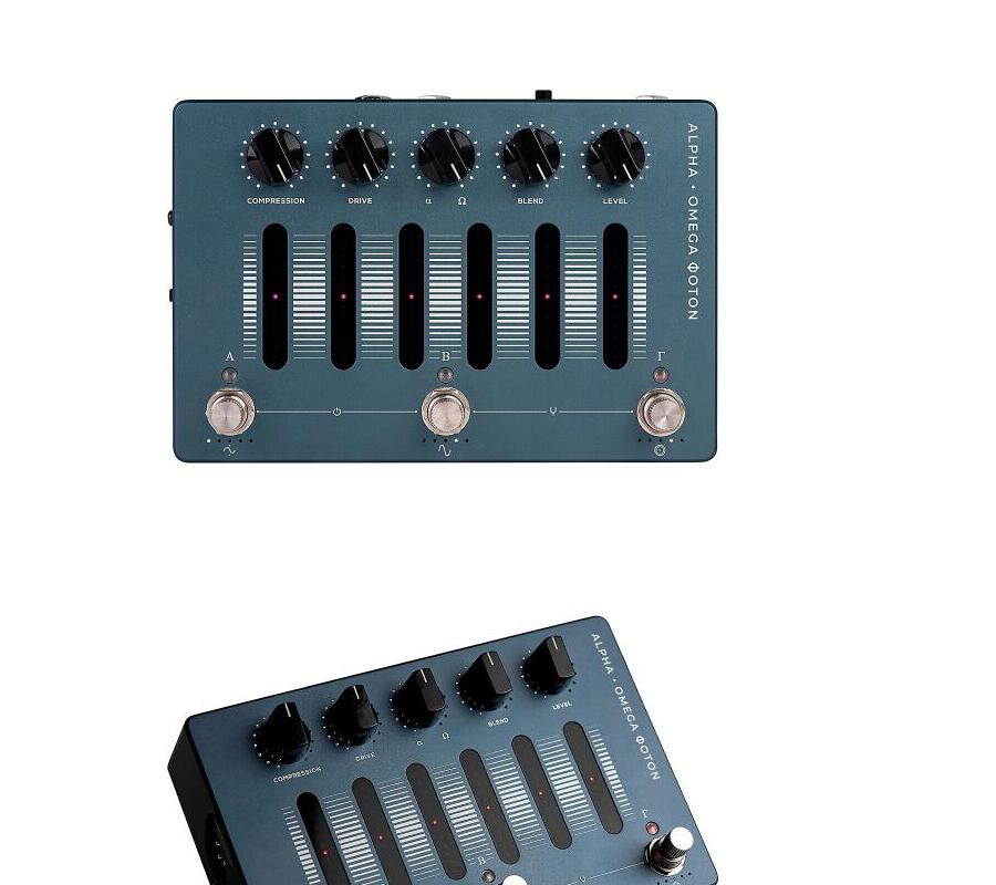 Darkglass Alpha-Omega Photon Blue Bass Effects Pedal