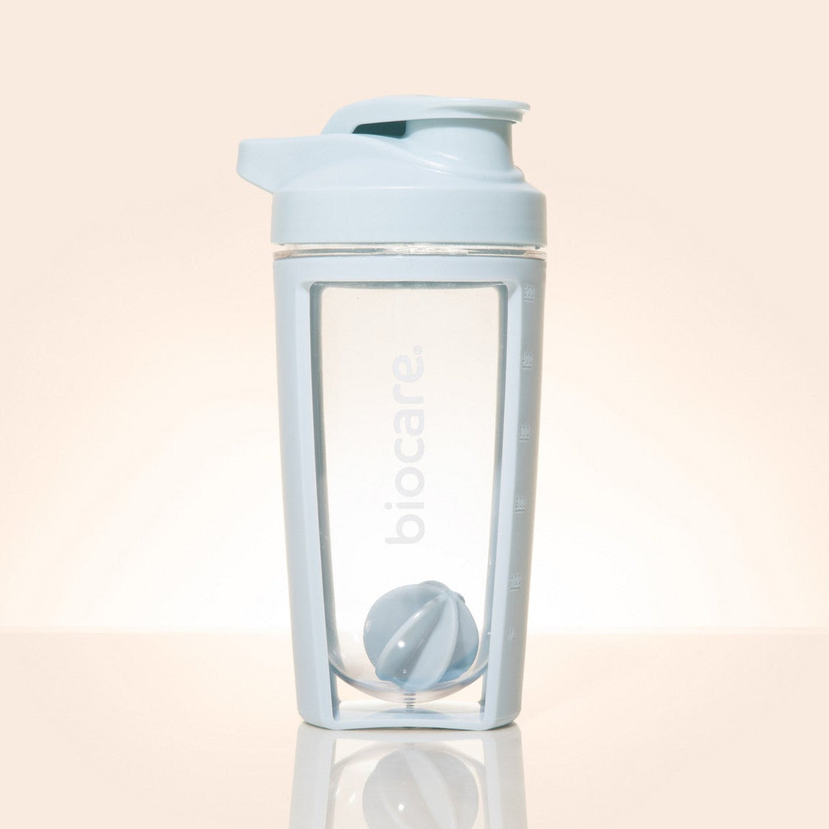Clear Shaker Cup 17 oz Protein Mixer Biocare