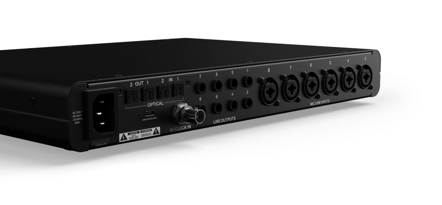 Evo SP8 8-Channel Smart Preamp Audio Interface Expander Audient