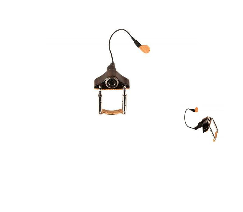 KNA VV-3 Portable Piezo Violin/Viola Pickup - Ebony-NEW