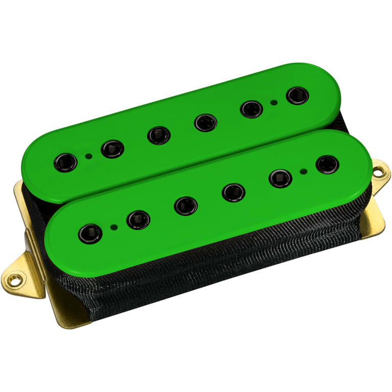 Super 3 F-spaced Bridge Humbucker Pickup Green DiMarzio DP152