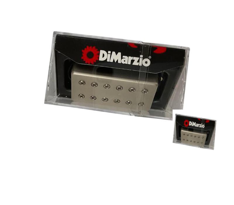 New - DiMarzio STEVE VAI SIGNATURE MODEL UTOPIATM BRIDGE, F-Spaced, Satin Nickel Cover