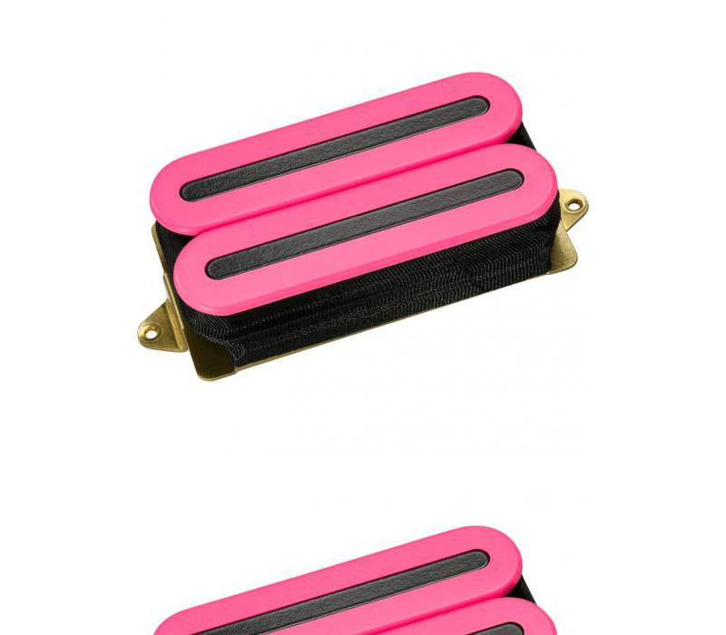 DiMarzio D Activator-X Universal Spacing Humbucker Bridge Pickup Pink