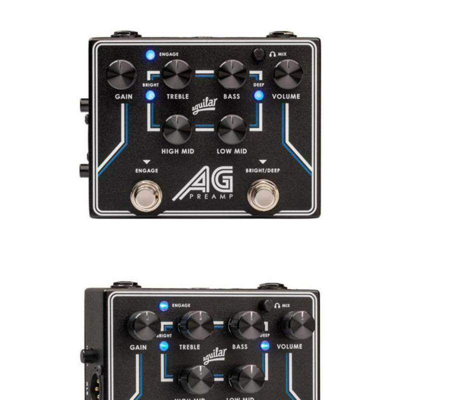 Aguilar Black AGPREPEDAL Effect Pedal