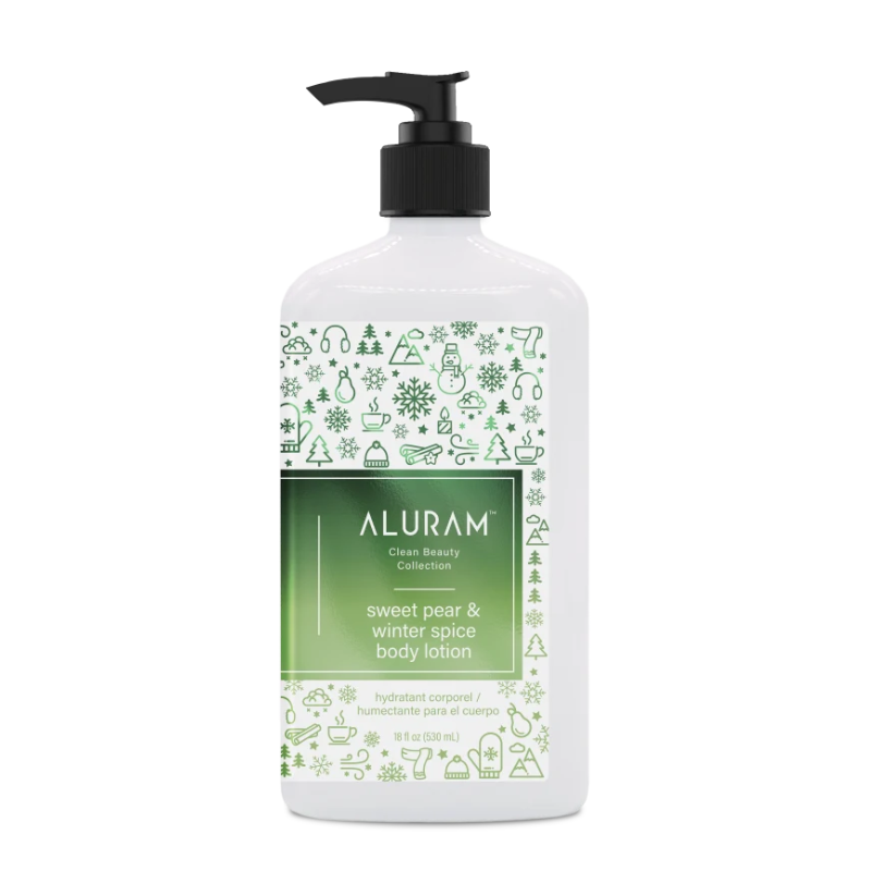 Sweet Pear & Winter Spice Lotion 18oz Body Lotion Aluram