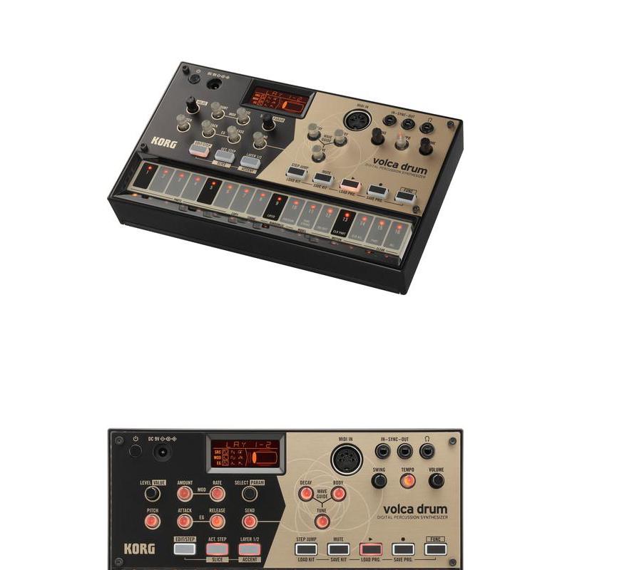 Korg Volca Drum Physical Modeling Drum Synthesizer