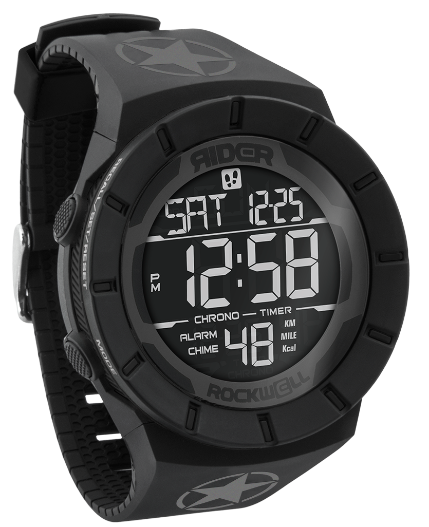 Coliseum Fit™ Phantom Black Army Edition Watch Rockwell Time