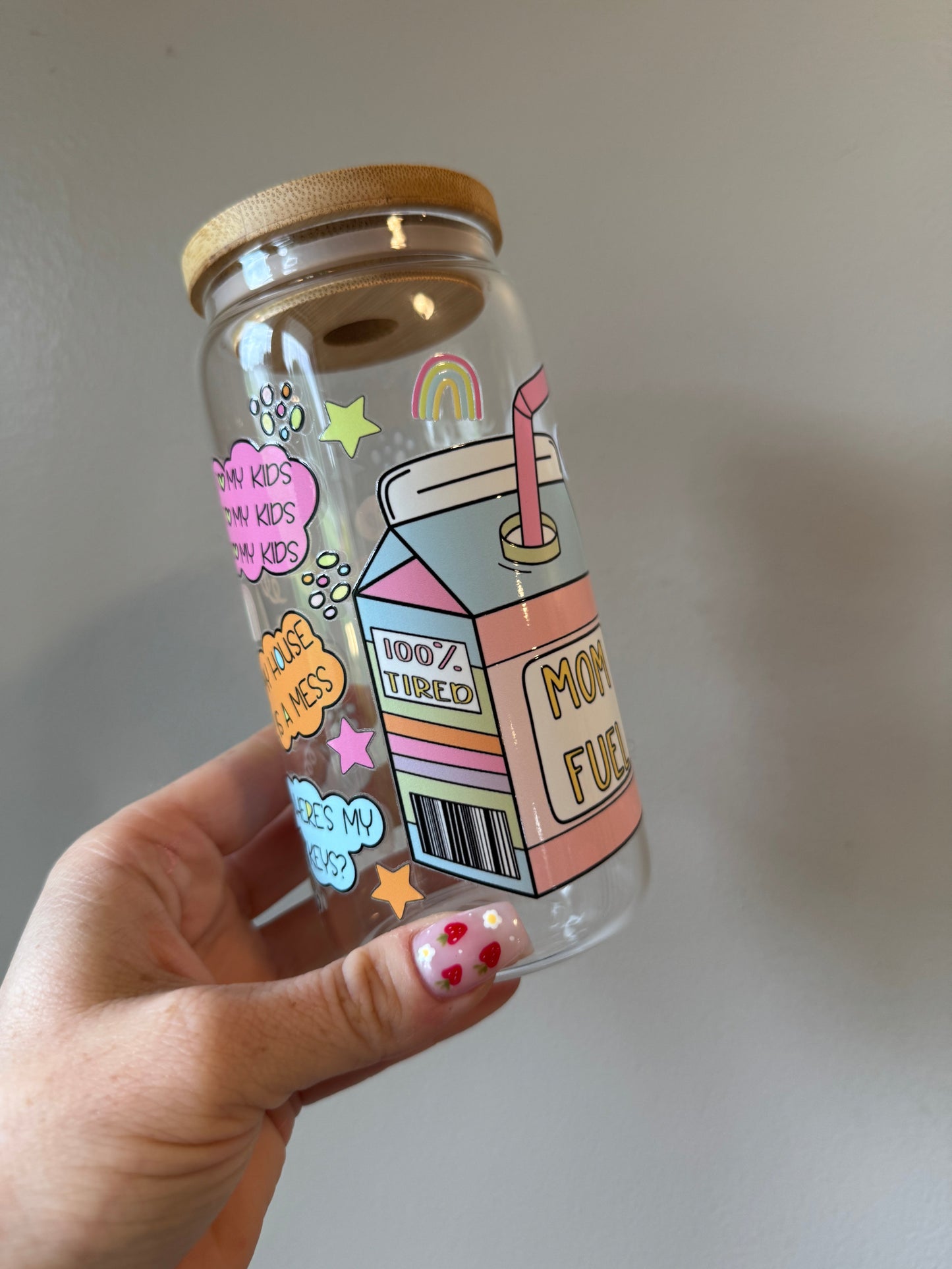 Mom Fuel Cup Beverage Container