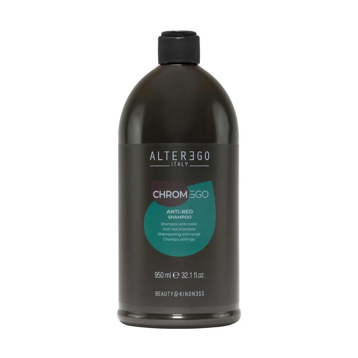 Chromego Anti Red Green Pigmented Shampoo for Brown Hair Alter Ego Italy