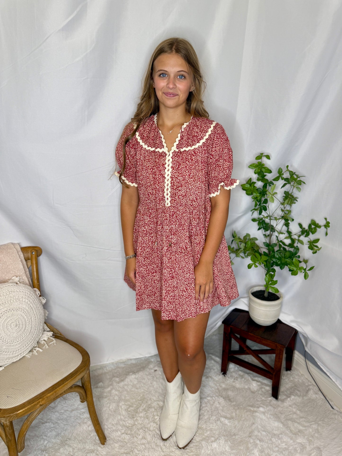 Candy Apple Red Dress Sweet Jude Boutique