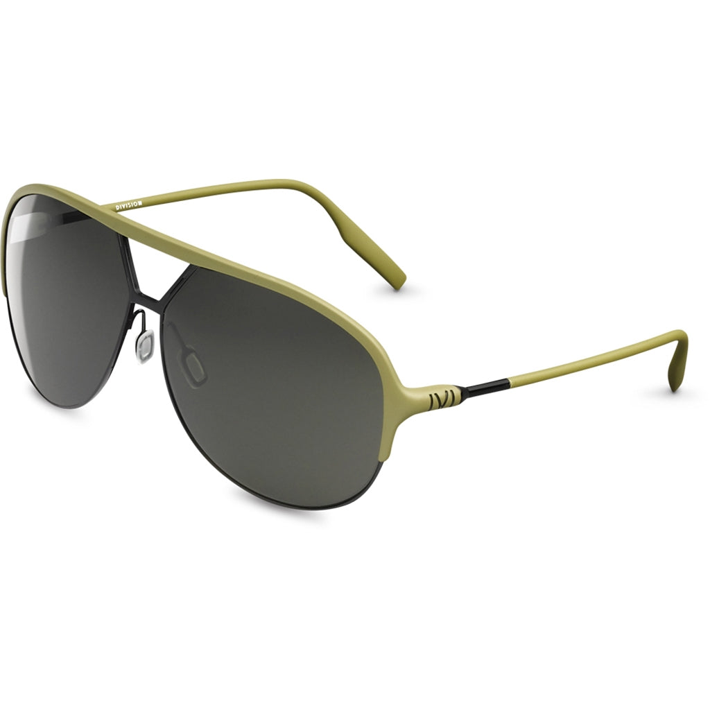 Division Matte Olive/Green Grey Aviator Sunglasses IVI Vision