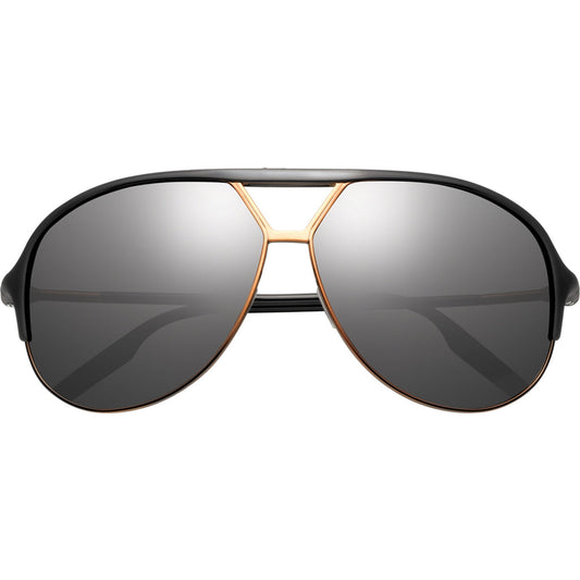 Division Black & Copper/Grey Aviator Sunglasses IVI Vision