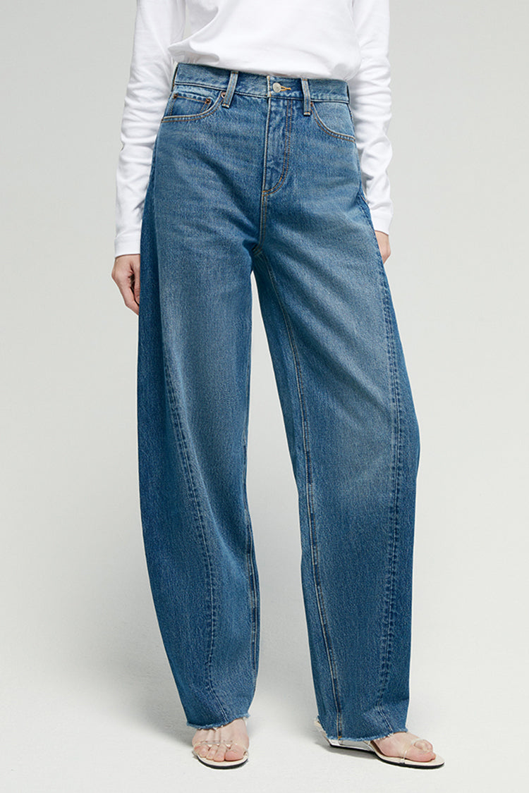 Luna Flow High-Rise Relaxed Wide Leg Jeans Hey Joanie