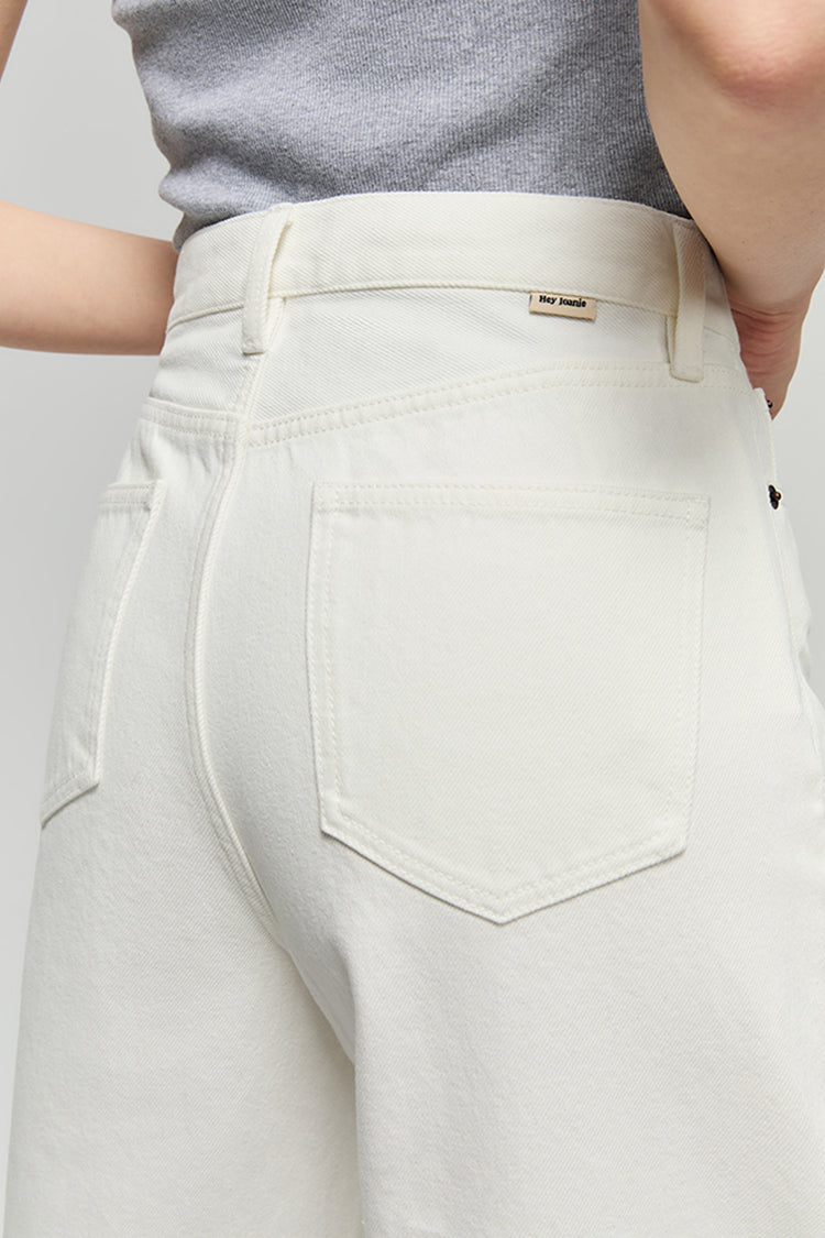 Lightweight High-rise Relaxed Wide Leg Jeans Luna Flow HJ033