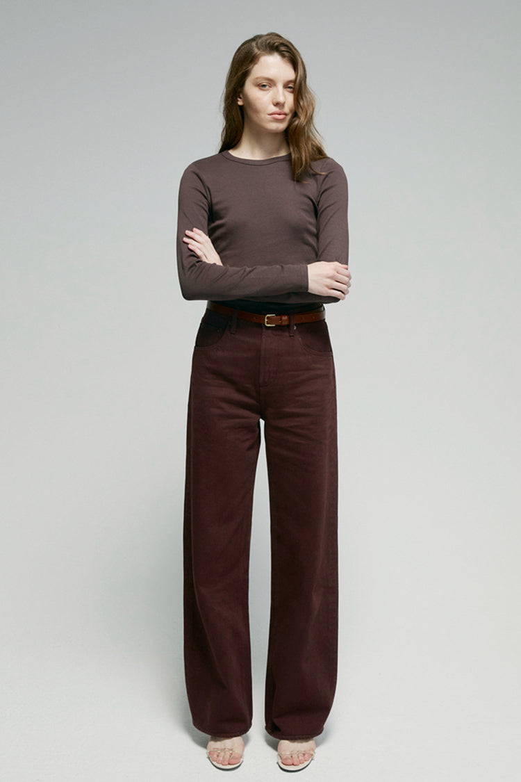 Slope Curve High-Rise Relaxed Wide Leg Jeans Hey Joanie