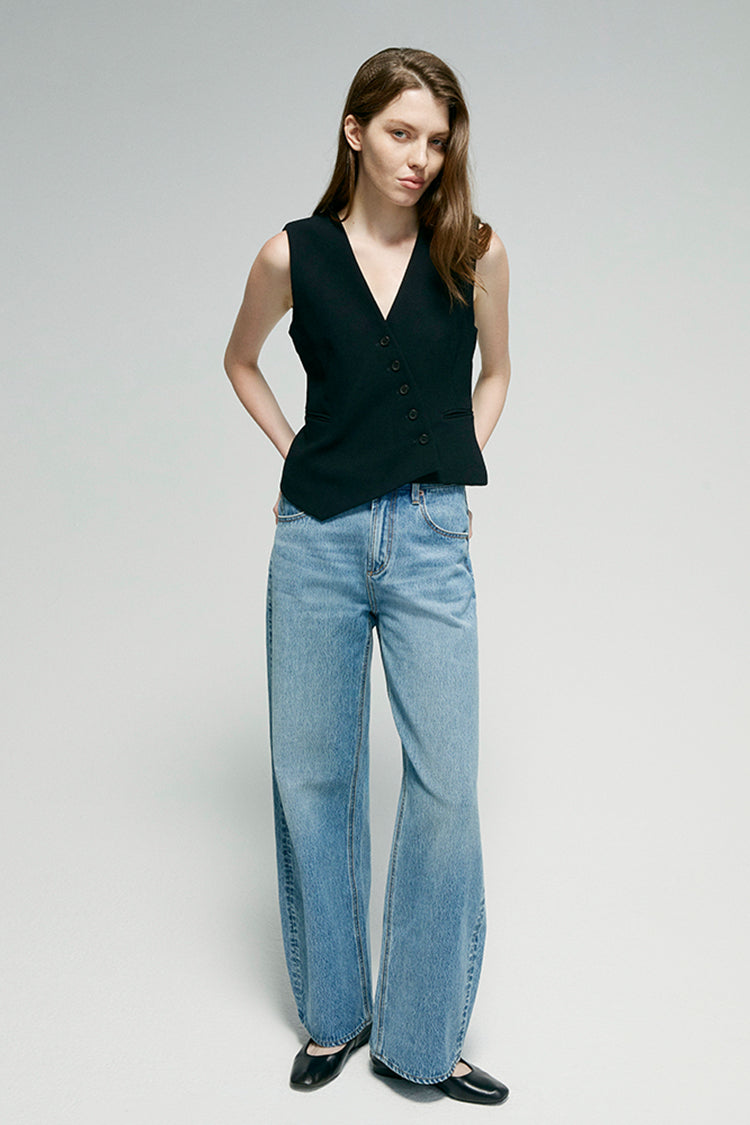 Slope Curve High-rise Relaxed Wide Leg Jeans Hey Joanie