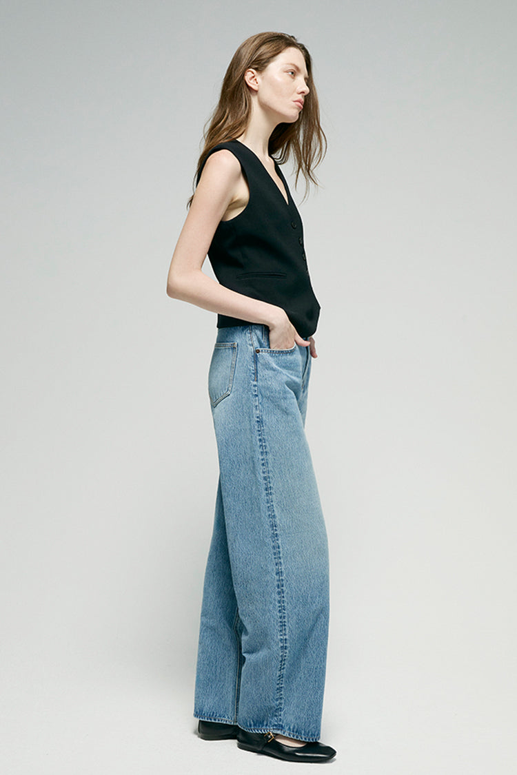 Slope Curve High-rise Relaxed Wide Leg Jeans Hey Joanie