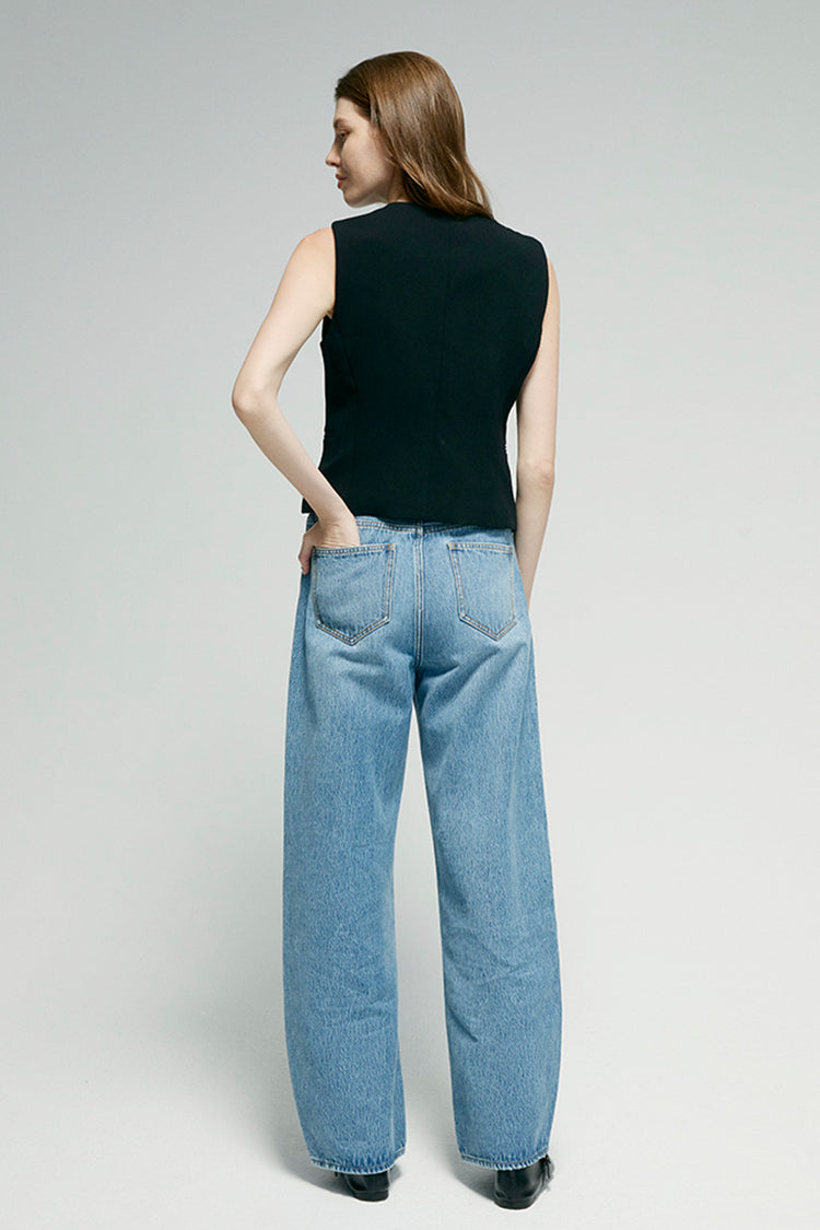 Slope Curve High-rise Relaxed Wide Leg Jeans Hey Joanie