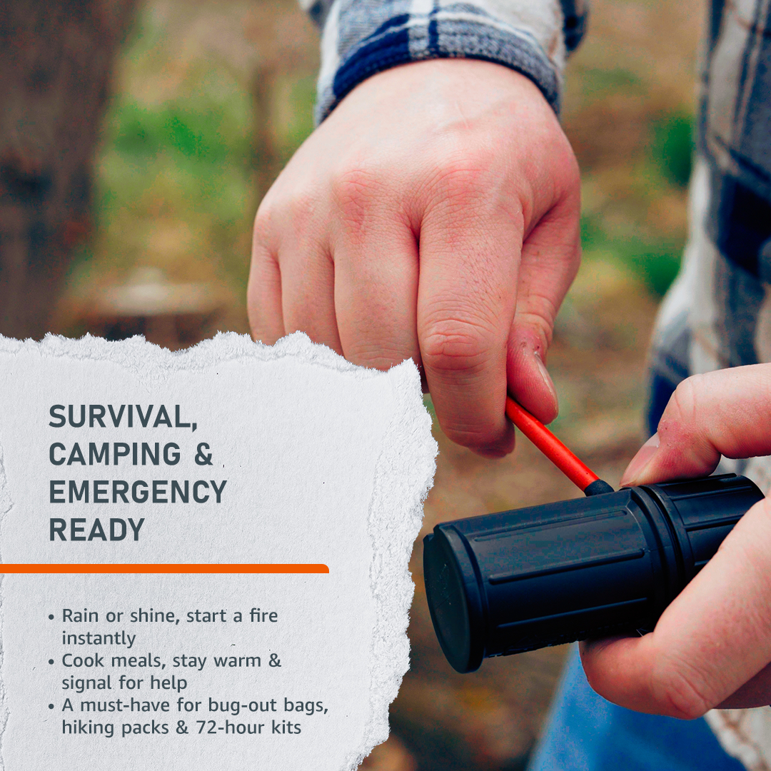 Fire-starting Weatherproof Fire Kit Emerge