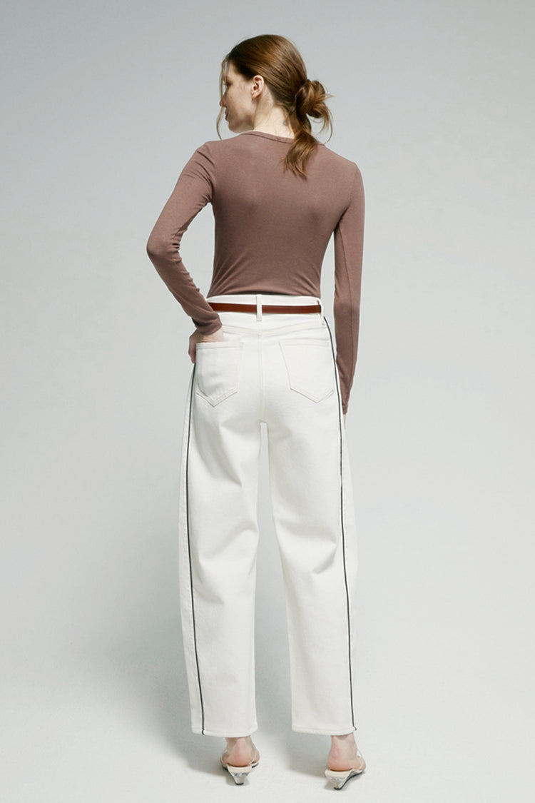 Crush Curve High-Rise Ankle Jeans Hey Joanie