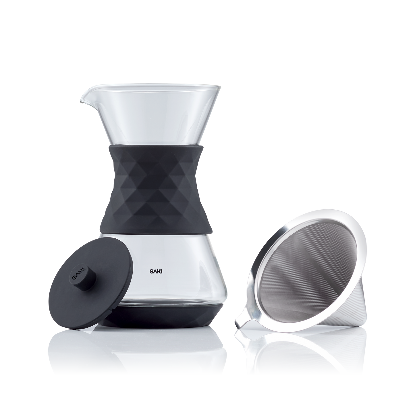 Pour-Over Glass Coffee Maker