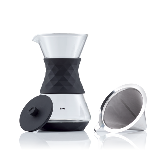 Pour-Over Glass Coffee Maker