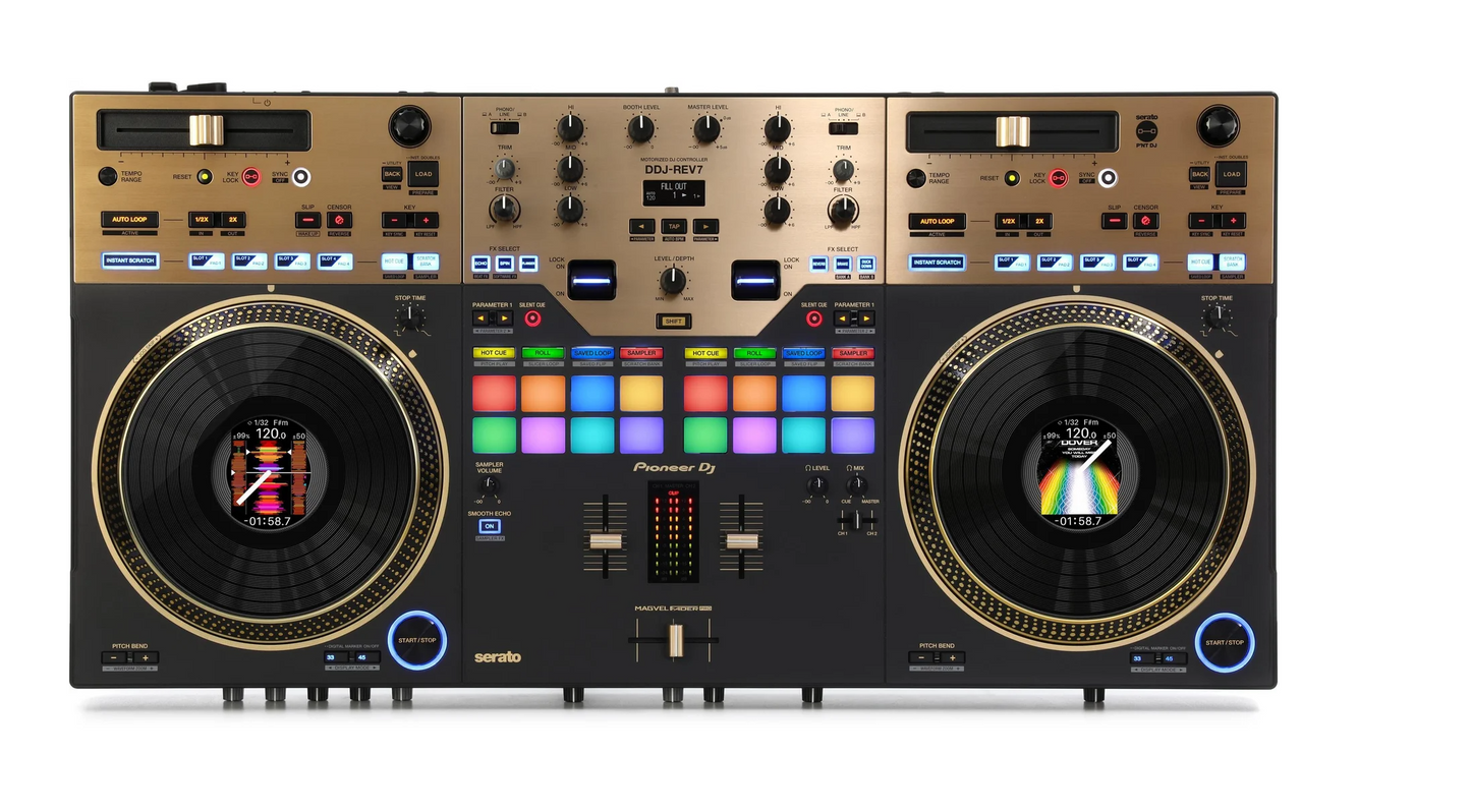 Pioneer DJ DDJ-REV7 Limited Edition Gold 2-deck Serato DJ Controller