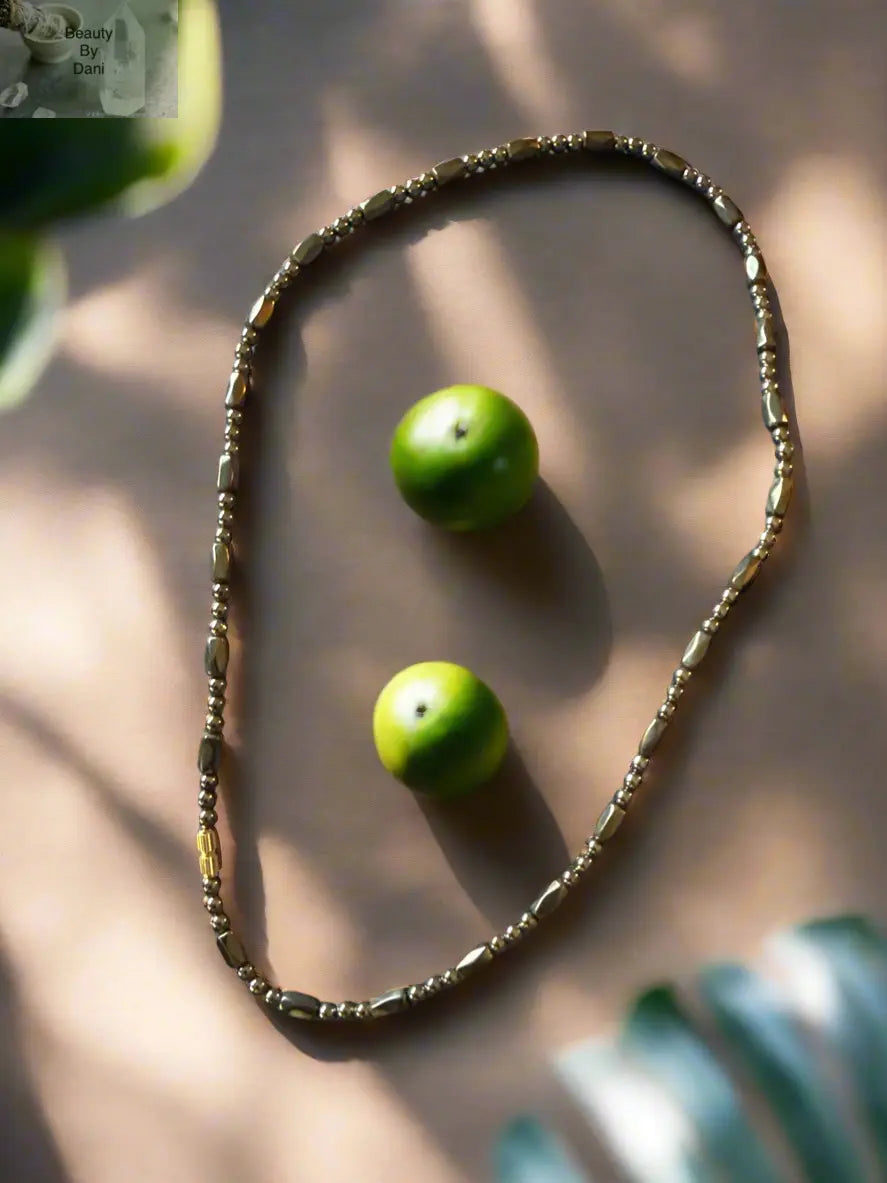 Magnetized Hematite 20 Inches Necklace