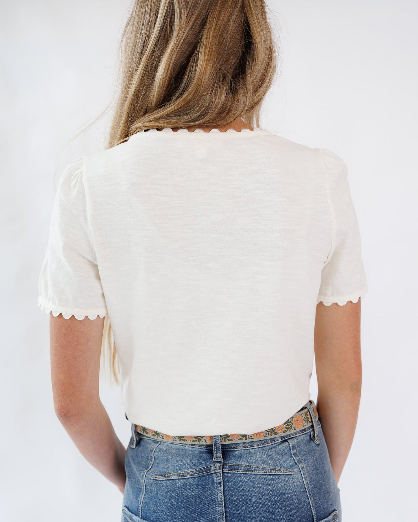 Scallop Tee