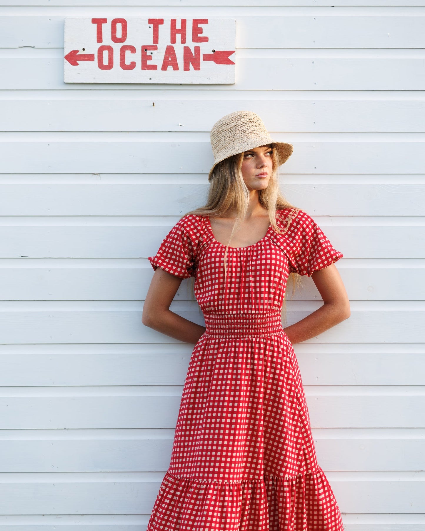 Sweetheart Smocked Dress