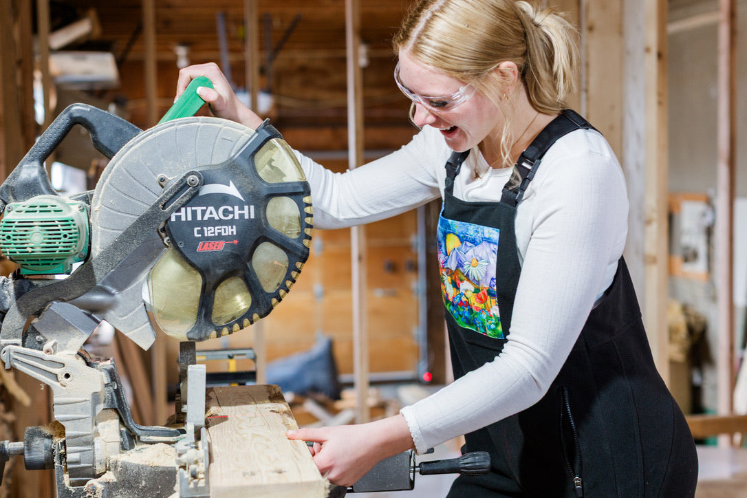 Wildflower Dreamscape Fleece Overalls