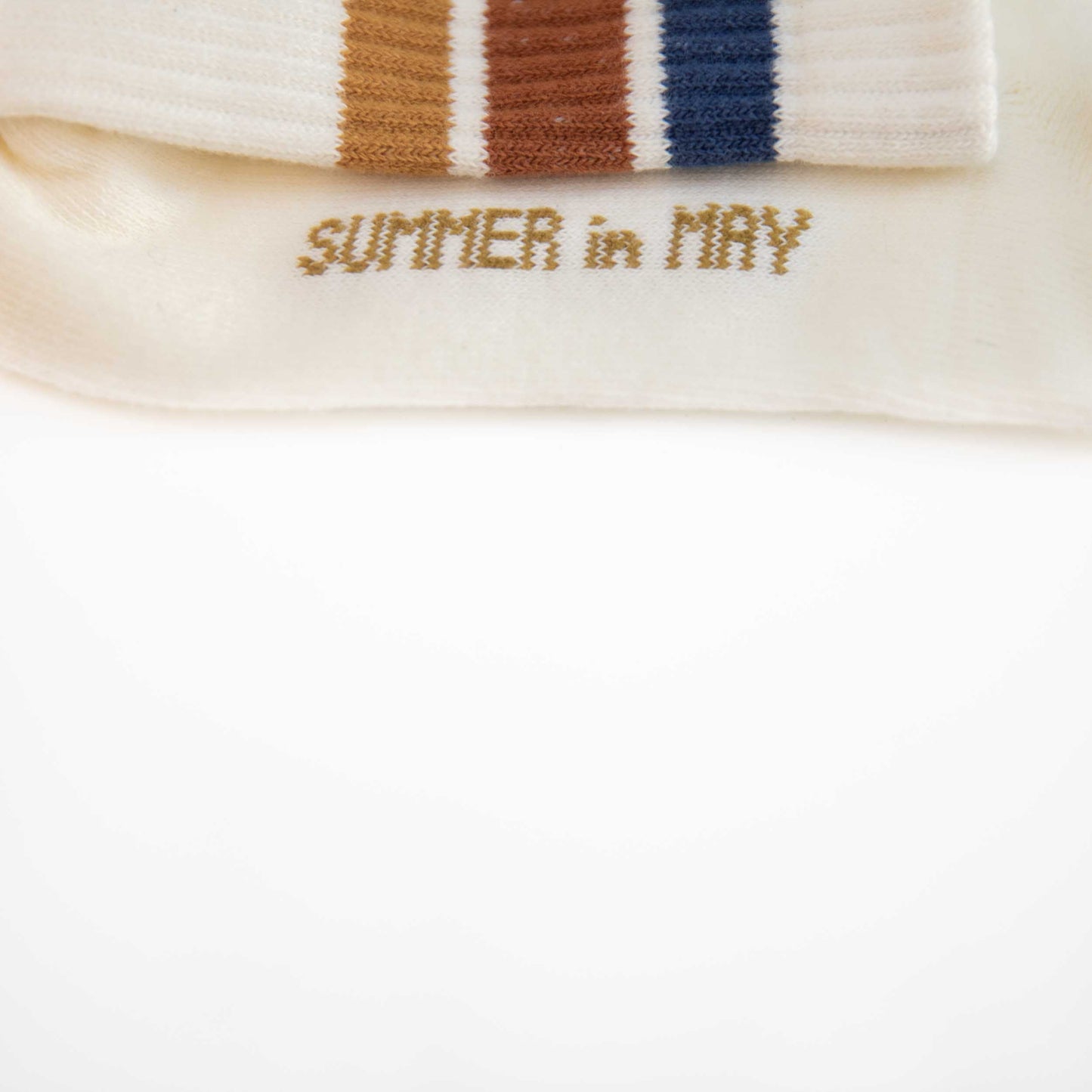 Blueberry Spice Retro Tube Socks