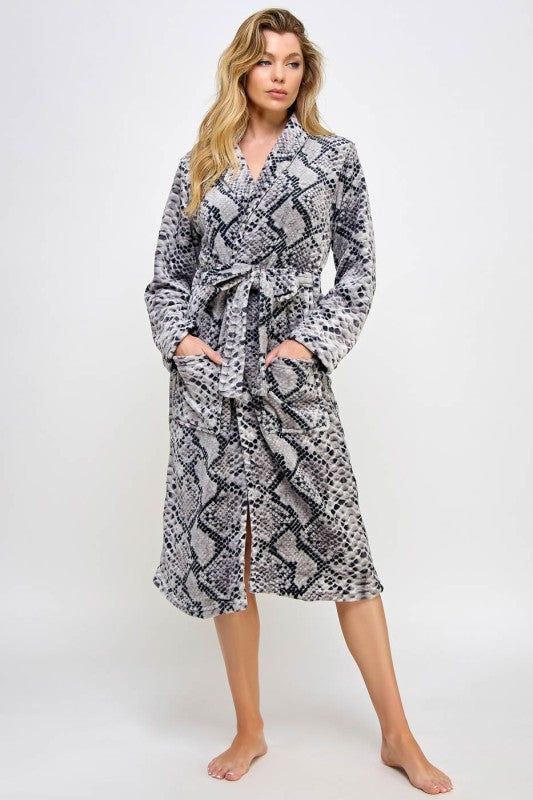 Python Print Soft Payton Robe