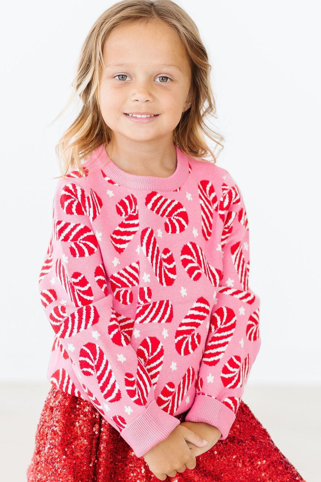 Candy Canes Sweater Cozy Sweater Mila & Rose