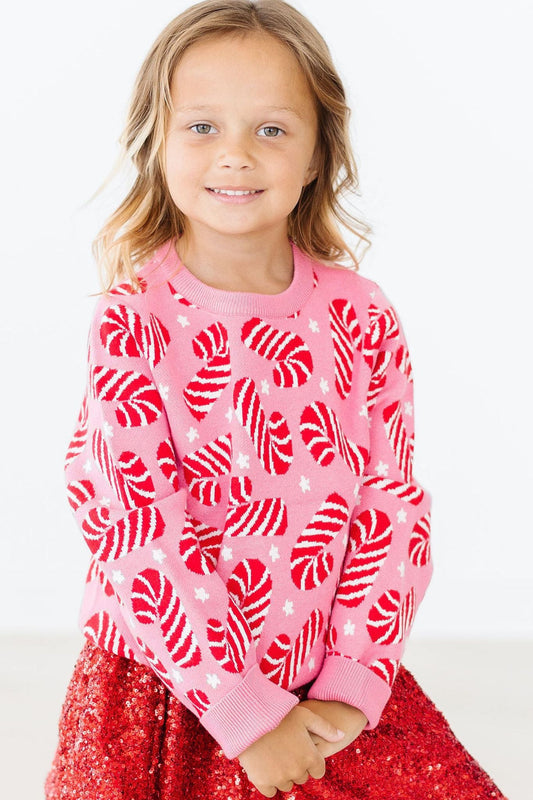 Candy Canes Sweater Cozy Sweater Mila & Rose