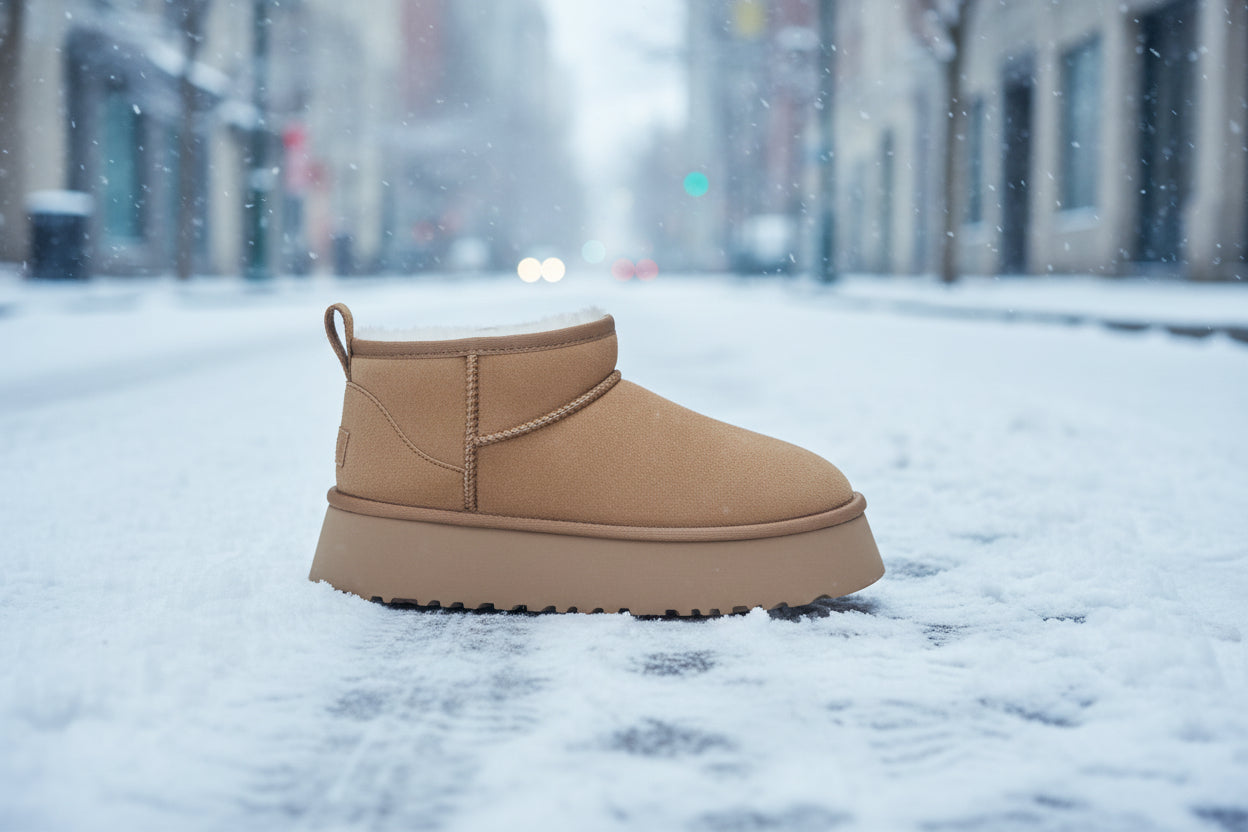 Thick Sole Women’s Snow Boots Outdoor Winter Footwear