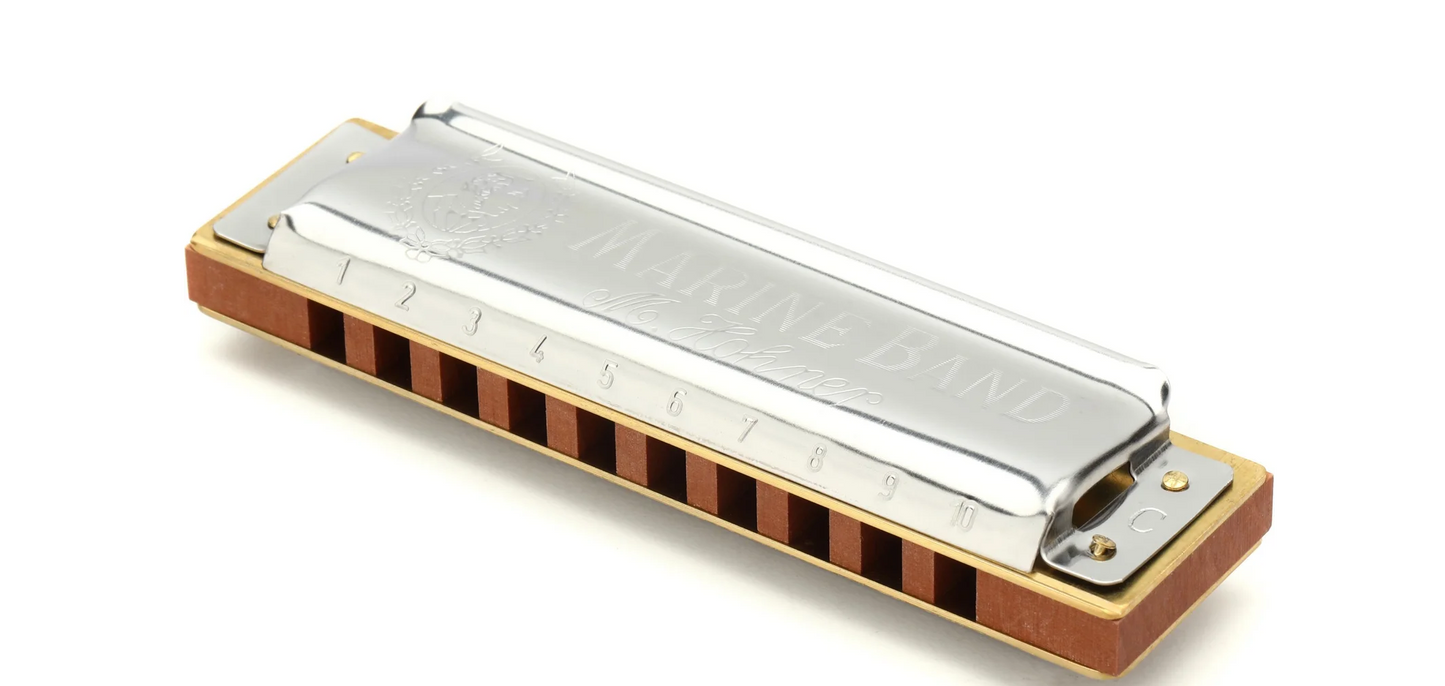 Hohner Marine Band Key of C Harmonica Marine Band 1896