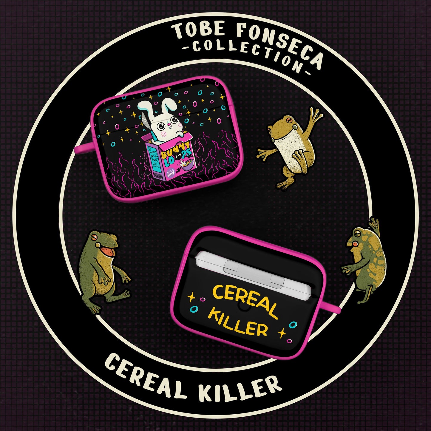 Affinity Bands X Tobe Fonseca HDX Apple AirPods Pro 1 & 2 Case Cover