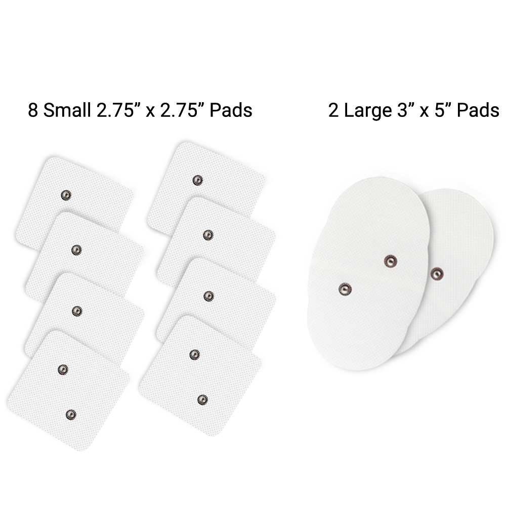 Wireless Large and Small Electrode Pads Refill Kit iReliev
