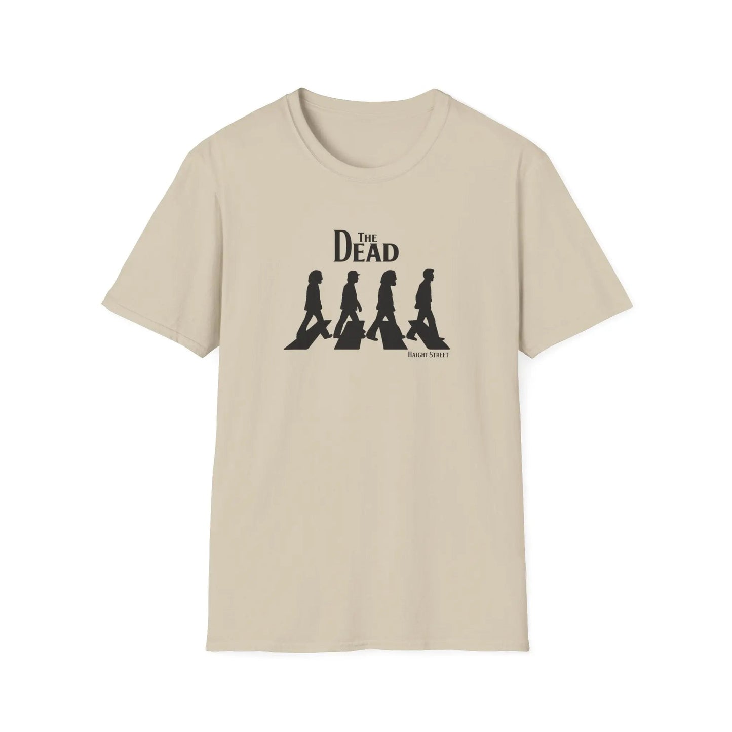 Jerry Road Haight Street Crosswalk Silhouettes T-Shirt
