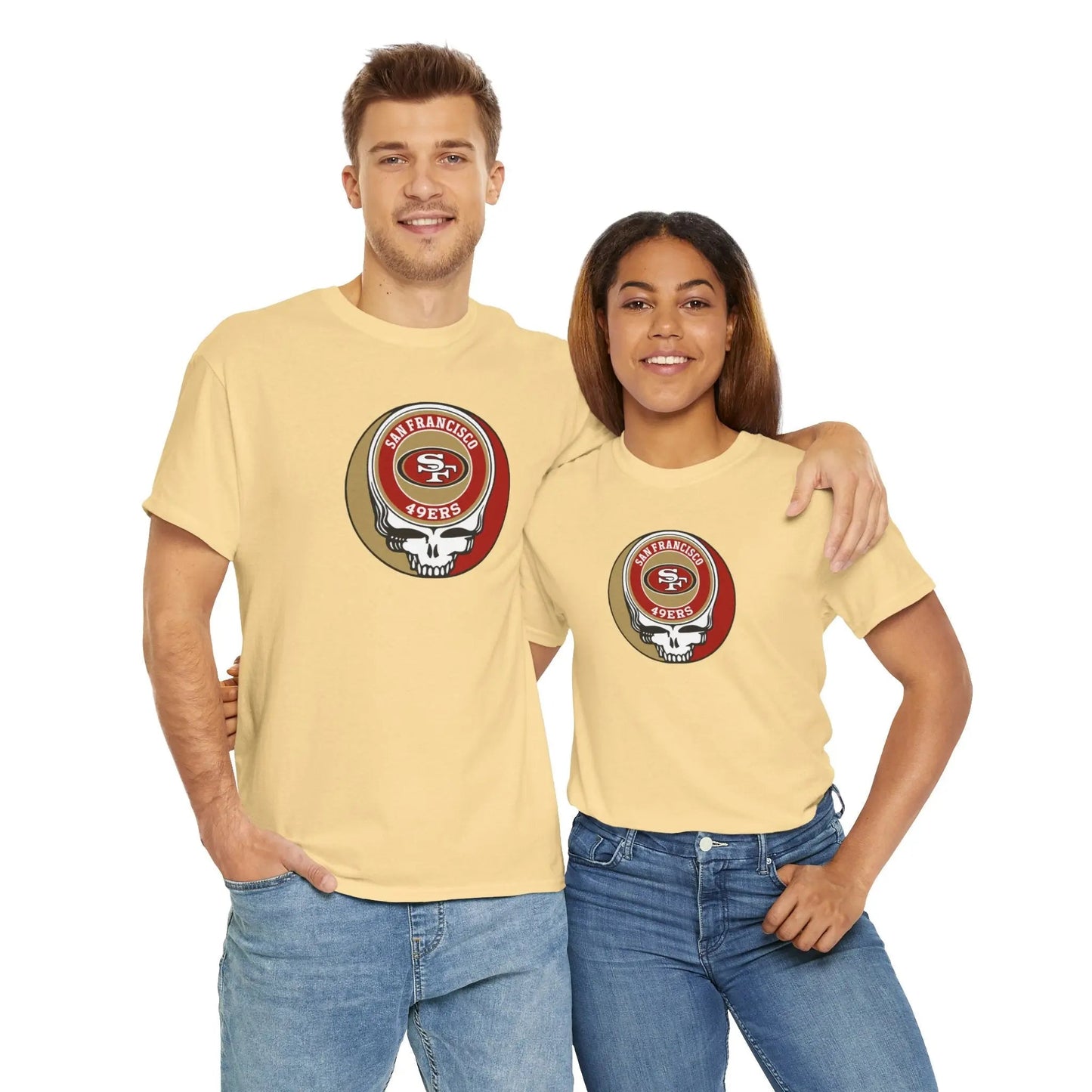 San Francisco 49ers Steal Your Face T-Shirt The Gridiron Collection