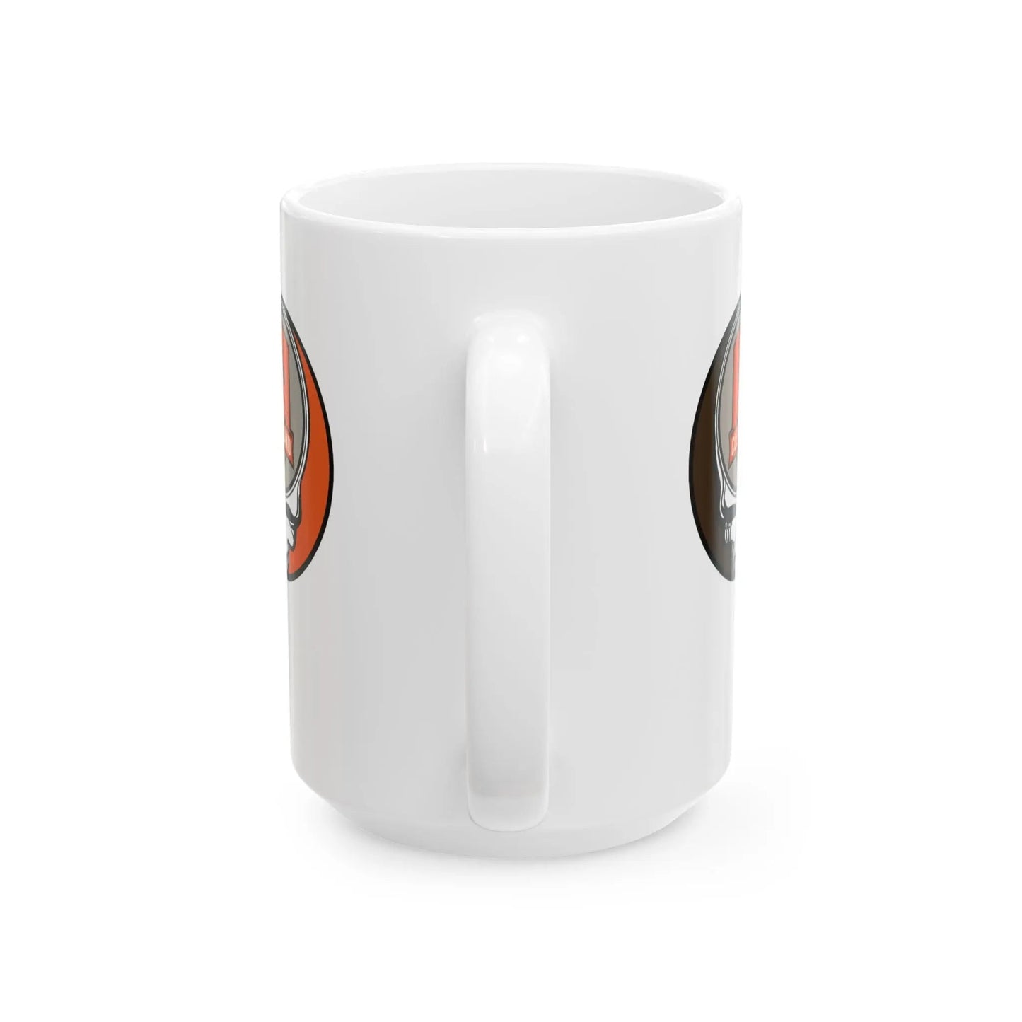 Stealie Ceramic Coffee Mug Durable White Ceramic The Gridiron Collection Cleveland Browns