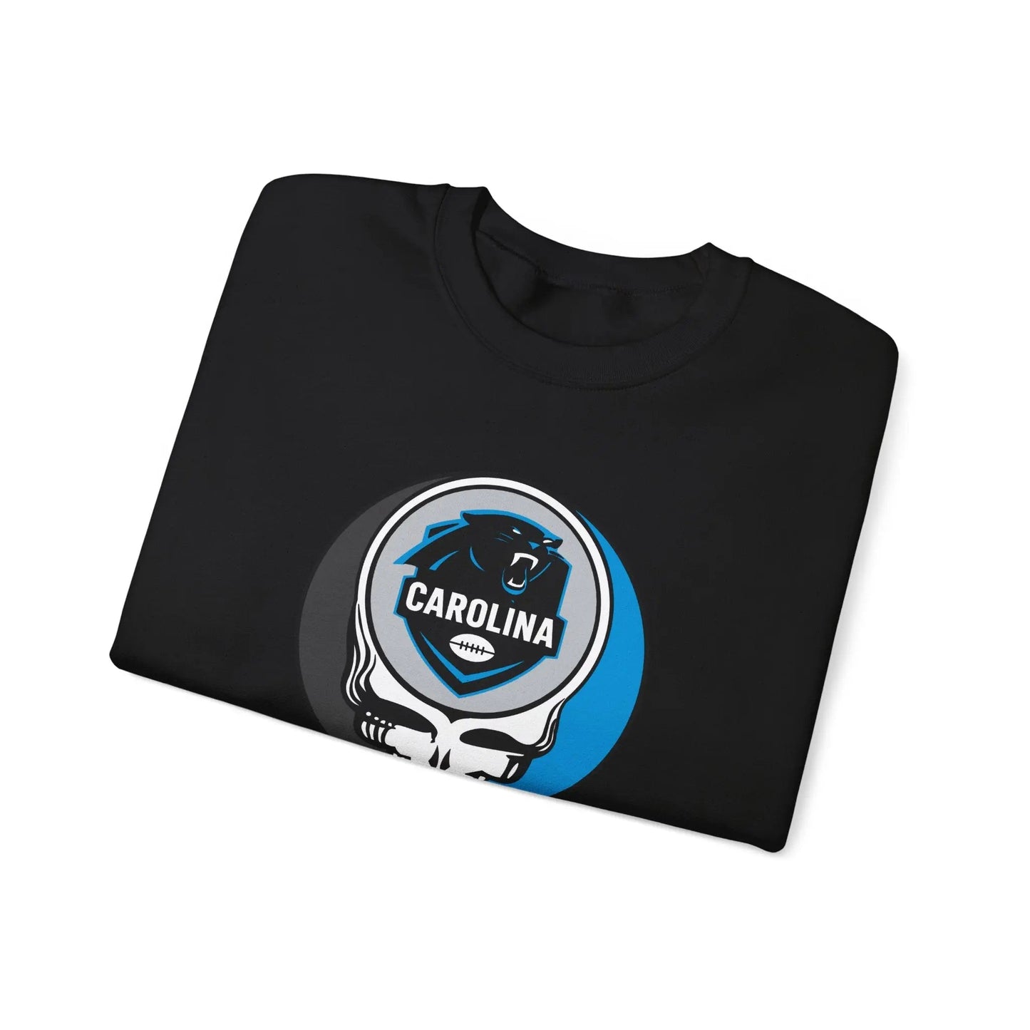 Carolina Panthers Stealie Grateful Dead Crewneck Sweatshirt NFL The Gridiron Collection