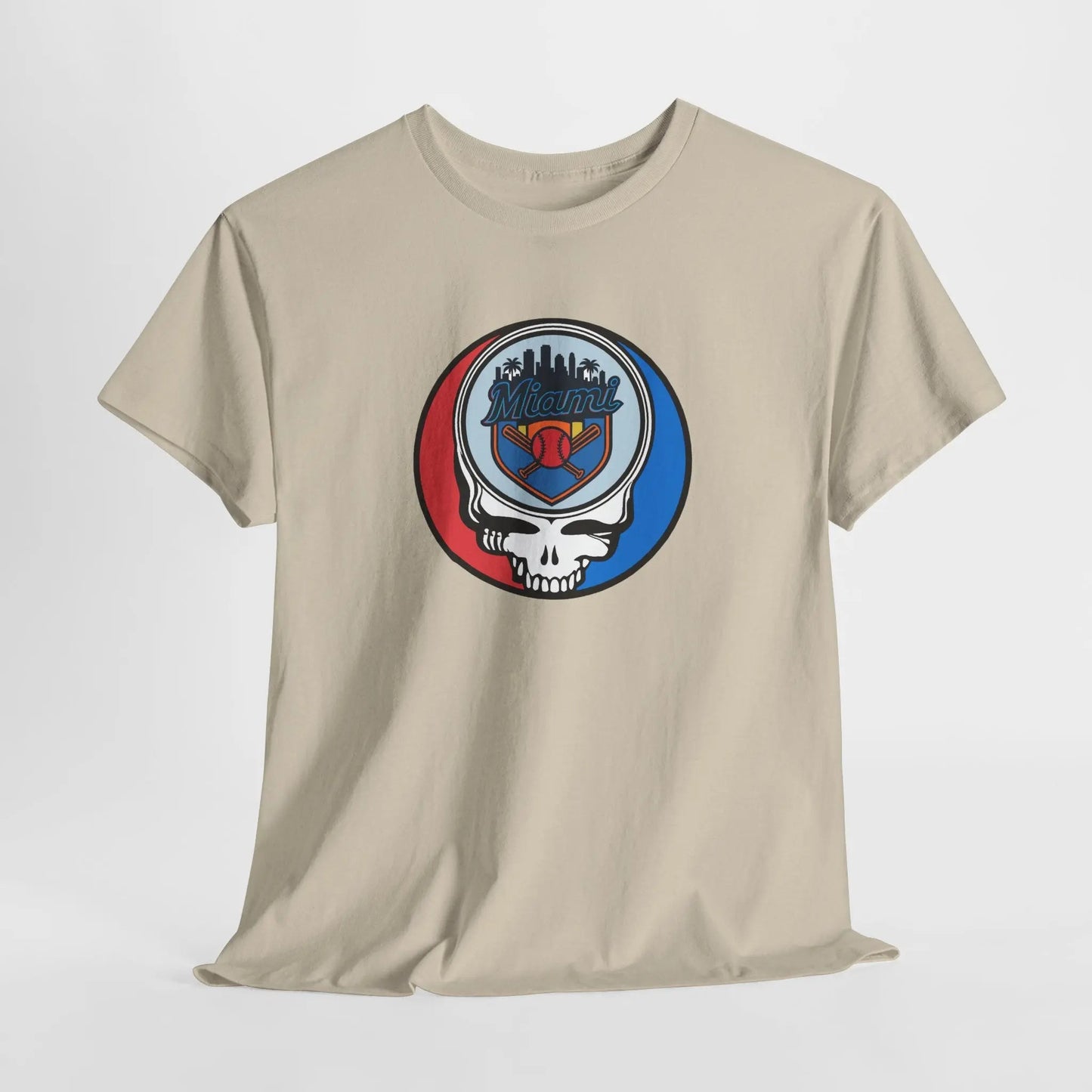 Miami Marlins Steal Your Face Classic Stealie T Shirt MLB