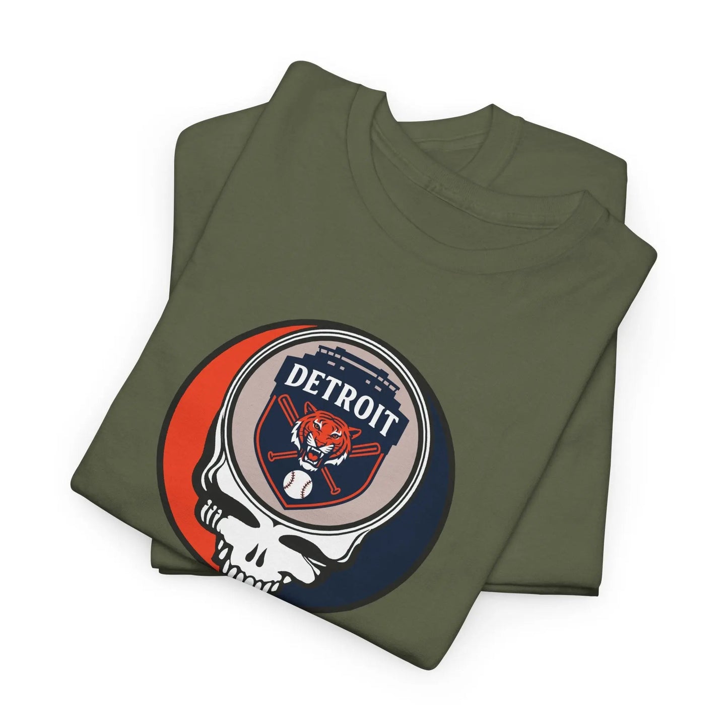 Detroit Tigers Steal Your Face T-Shirt MLB The Ballpark Collection
