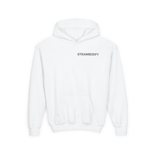 Strawberify Youth Hooded Sweatshirt – Cozy & Trendy