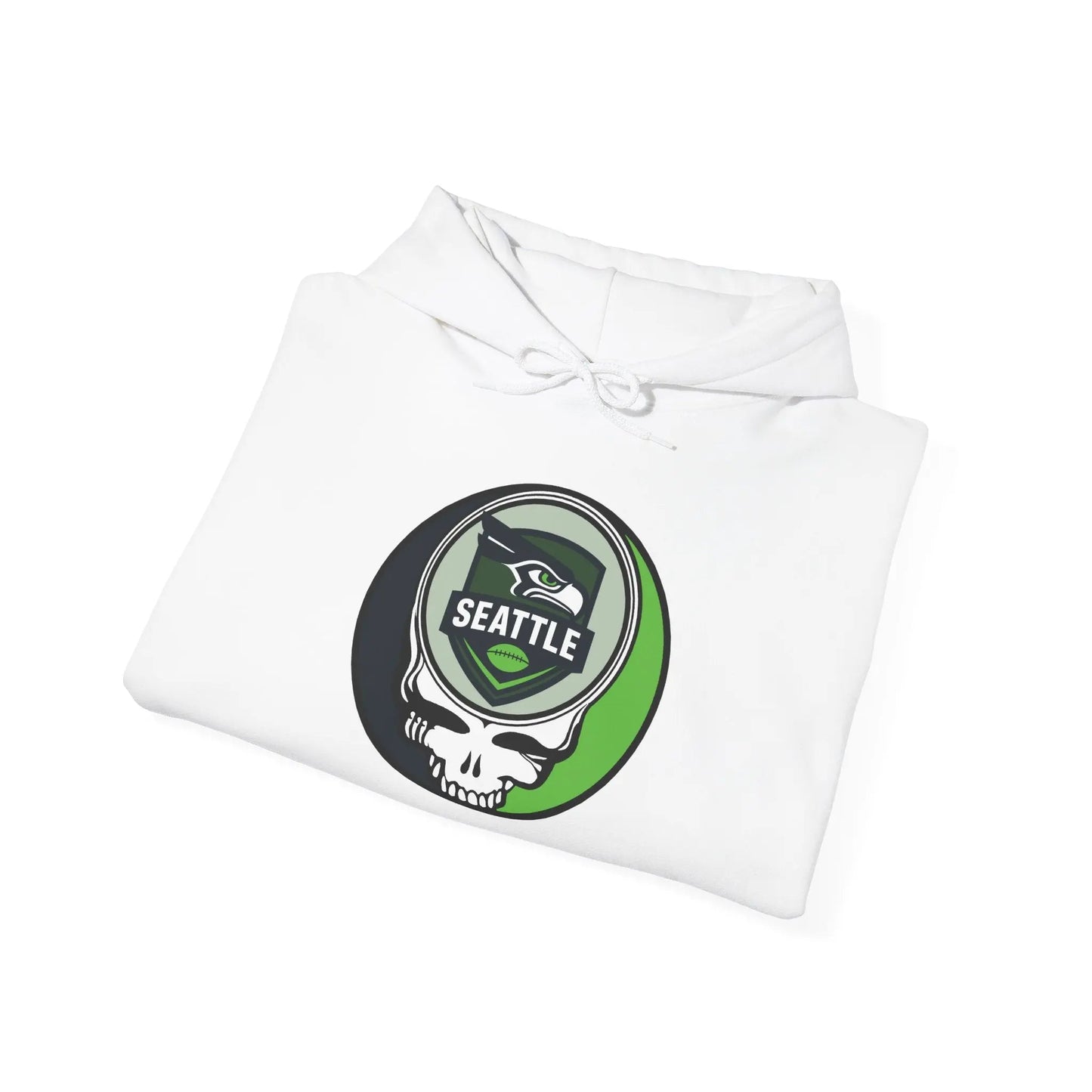 Seattle Seahawks Stealie Grateful Dead Hooded Sweatshirt NFL Gridiron Collection