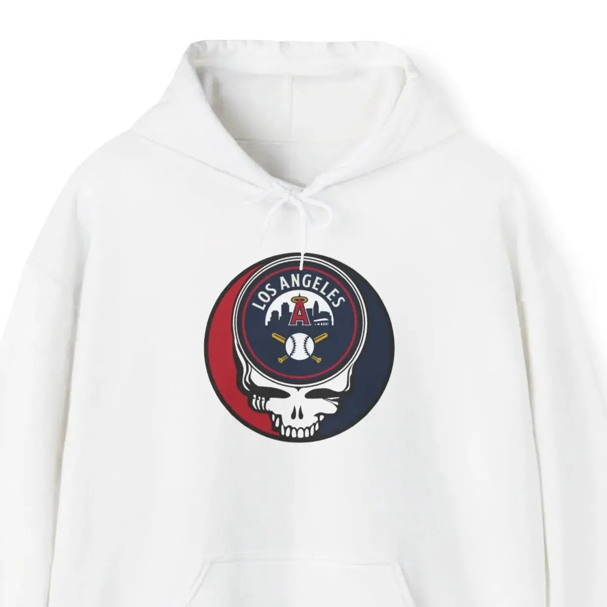 Los Angeles Baseball Edition Heavy Blend Hoodie Grateful Dead Unisex Ballpark Collection
