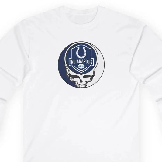 Indianapolis Colts Grateful Dead Ultra-Cotton Long Sleeve Tee The Gridiron Collection