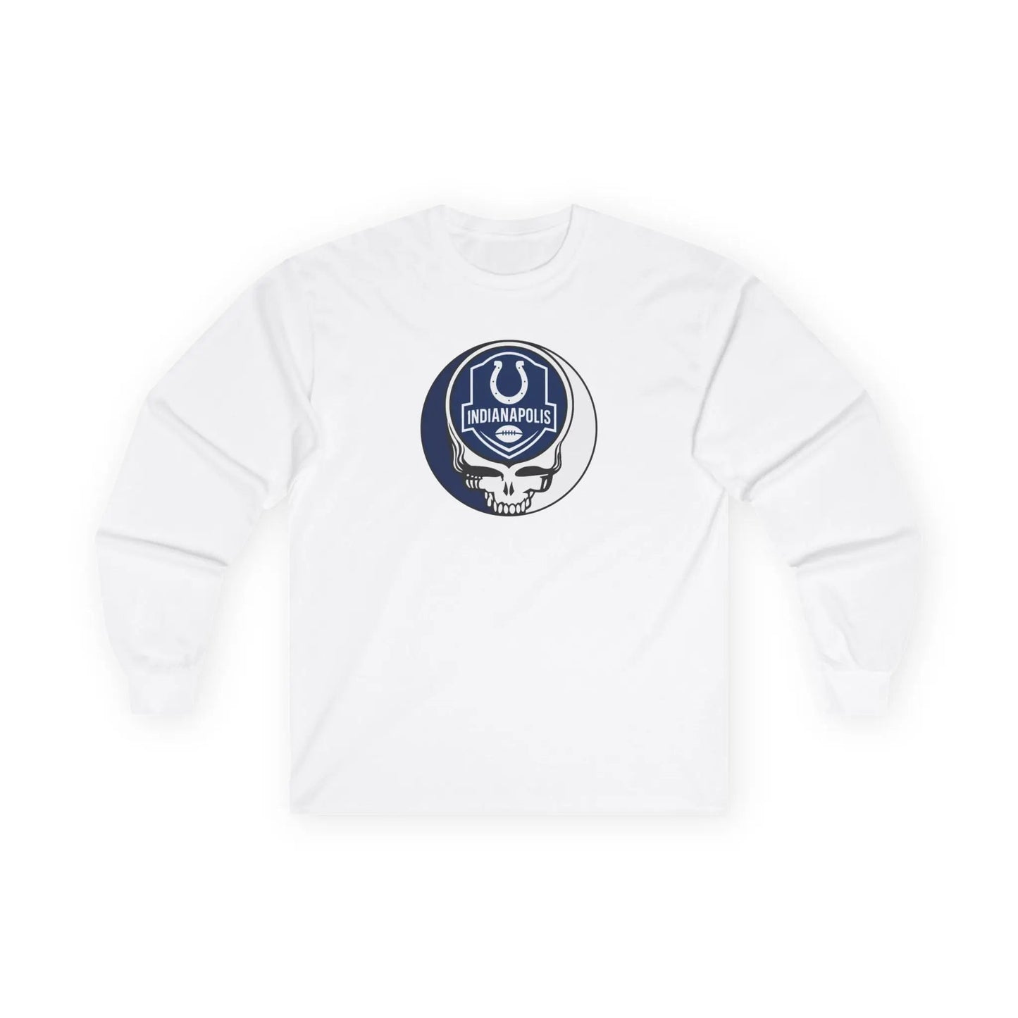 Indianapolis Colts Grateful Dead Ultra-Cotton Long Sleeve Tee The Gridiron Collection